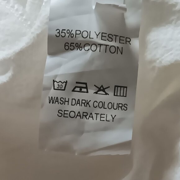 Shein White  XL Off-Shoulder Jumpsuit - Picture 5 of 5